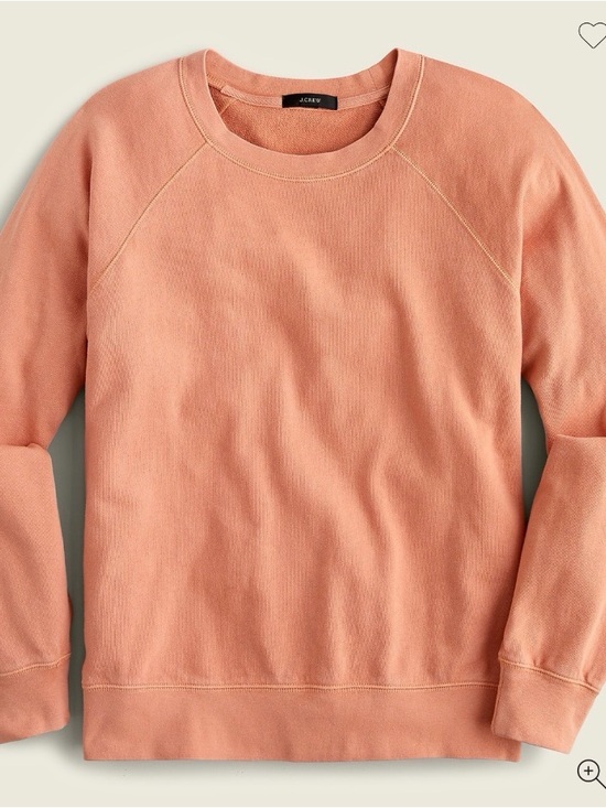 J. Crew Tops - J.CREW Women’s Magic Rinse(TM) Lightweight Crewneck Sweatshirt Warm Taupe, MED